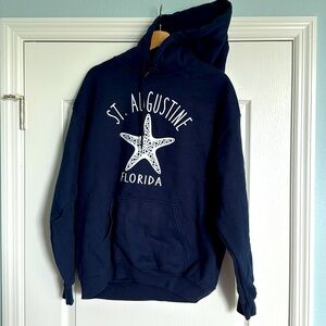 St. Augustine, Florida Large Unisex Hoodie Sweatshirt Like New, W…